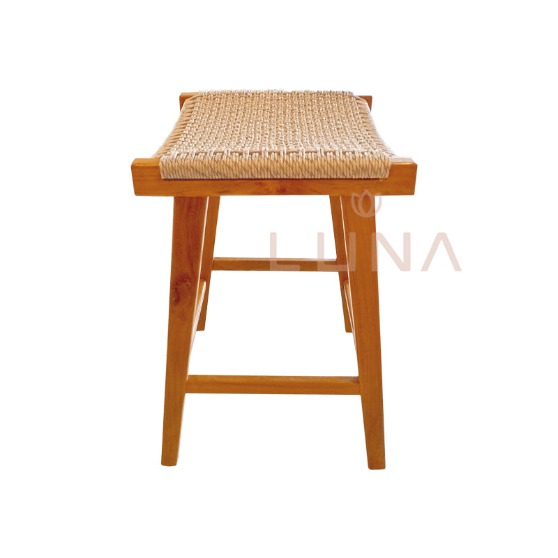 RODRIGO - Teak Wood Bar Stool / Chair