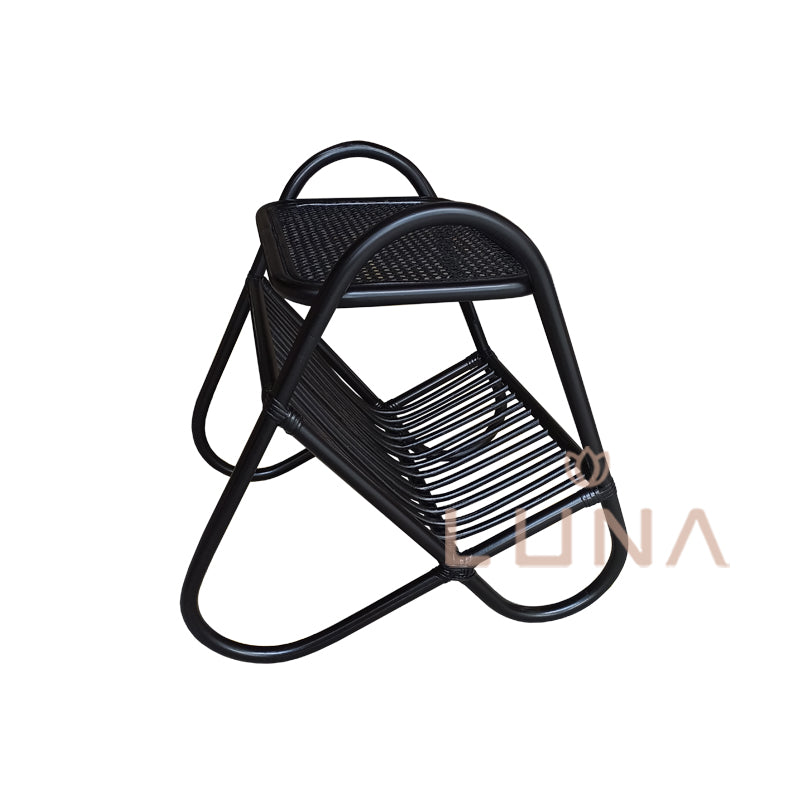 BLACK ONIGIRI - Newspaper Holder & Side Table