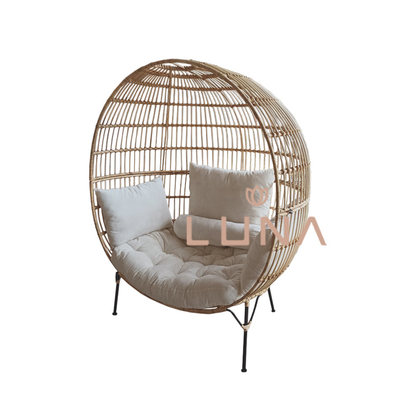 GOCHI - Rattan Cocoon Chair – Luna Bali Furniture