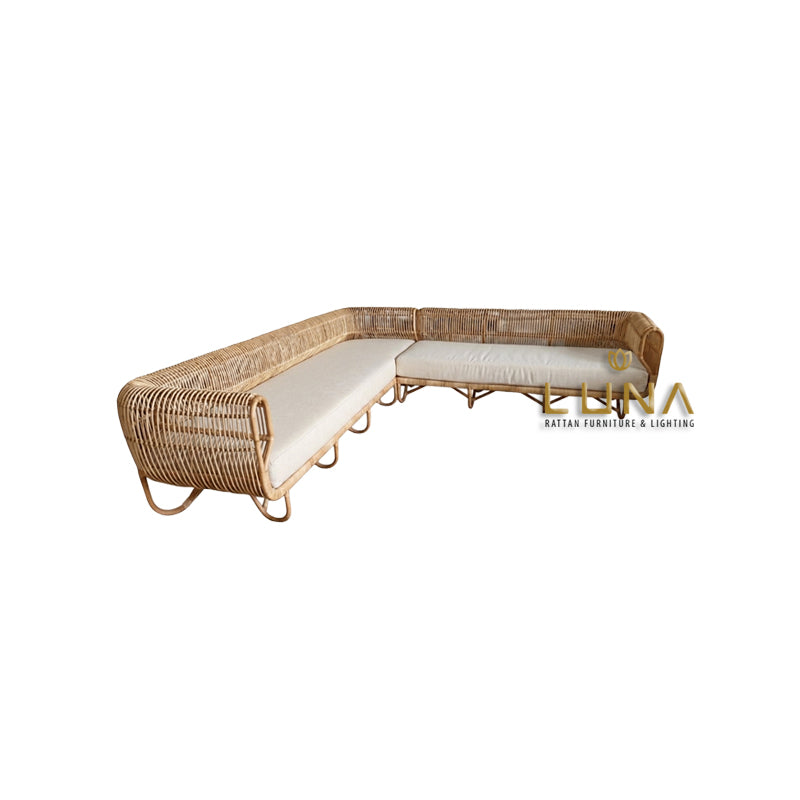 007 (L-shape) - Rattan Sofa
