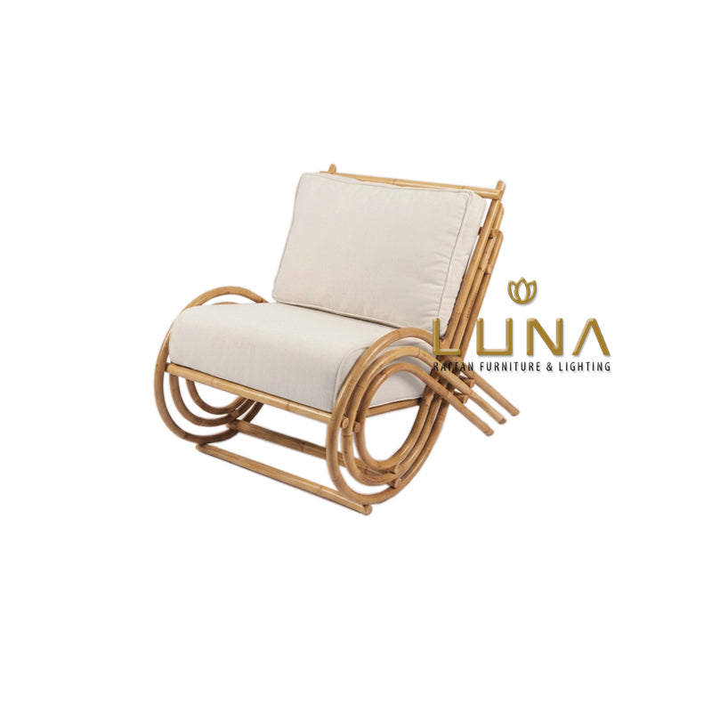 APOLLO - Rattan Lounge Chair
