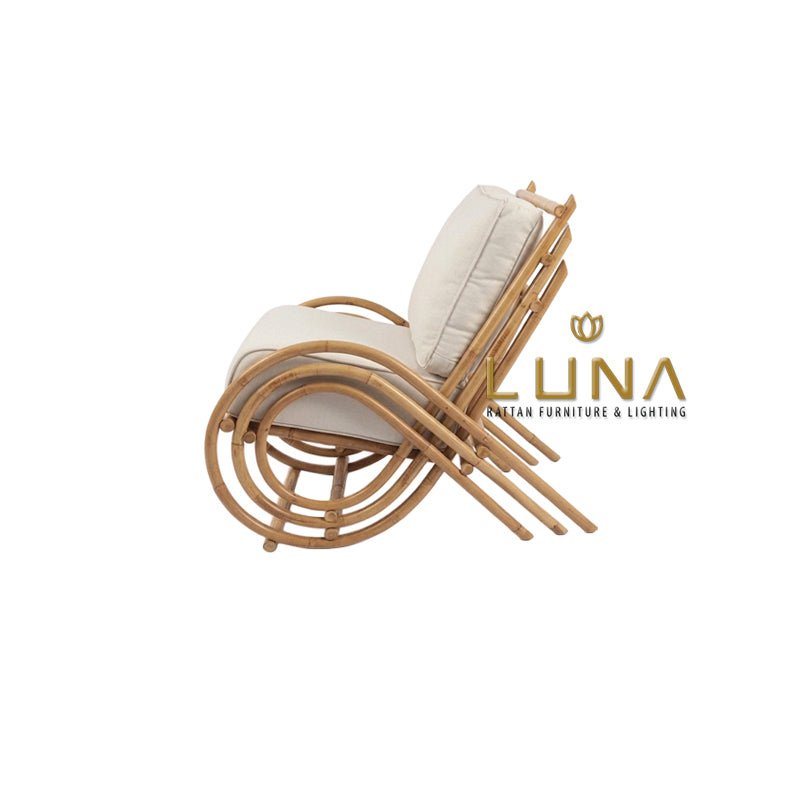 APOLLO - Rattan Lounge Chair