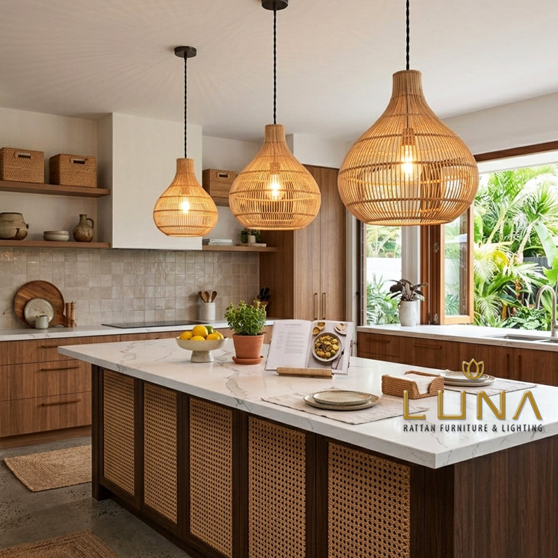SADIRA- Rattan Pendant Lights