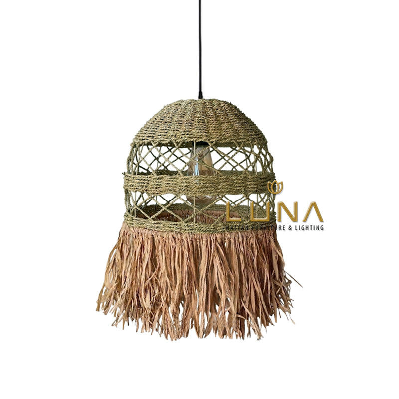 SUMARNATA - Seagrass & Raffia Pendant Lights
