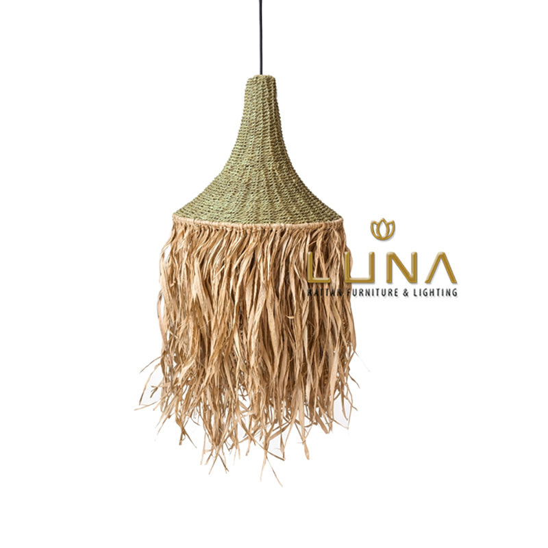 SUMAYRA - Seagrass & Raffia Pendant Lights