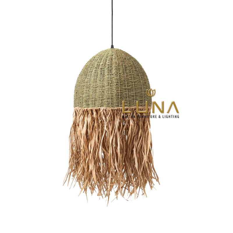 SUMAYYA - Seagrass & Raffia Pendant Lights