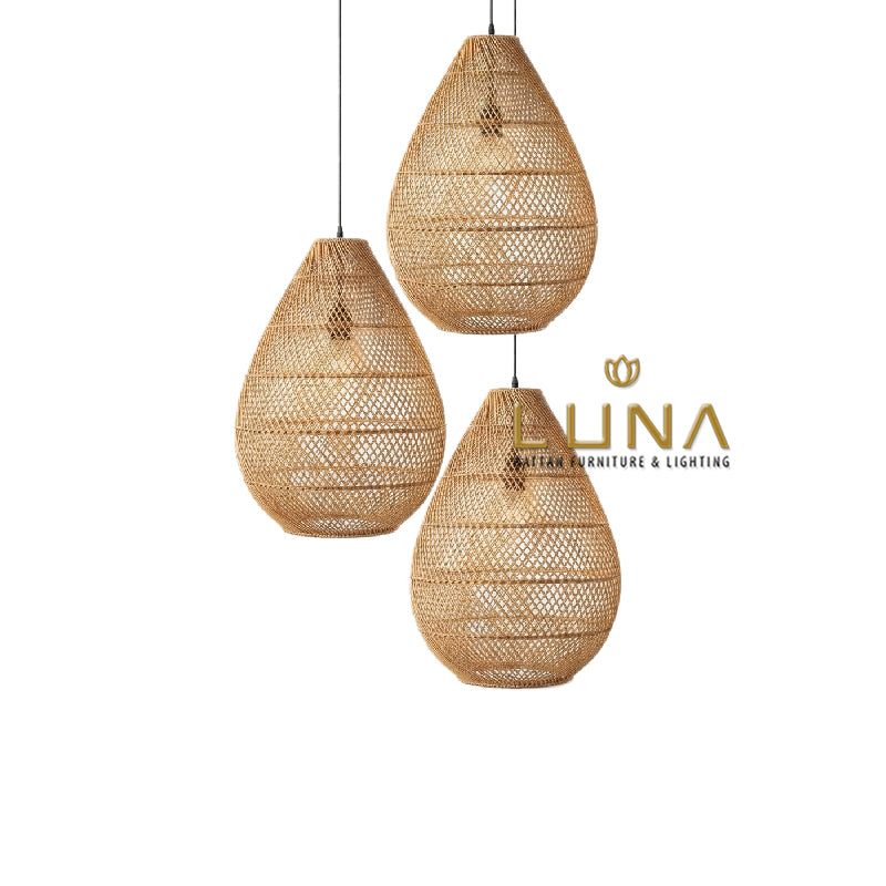 BURGA - Rattan Pendant Lights