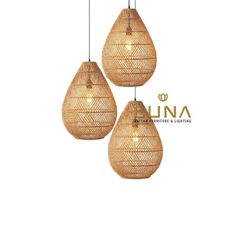 BURGA - Rattan Pendant Lights