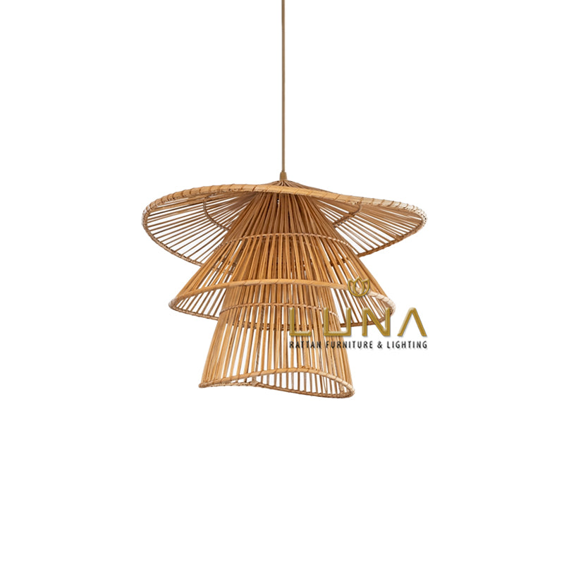 Degus - Rattan & Bamboo Pendant Lamp