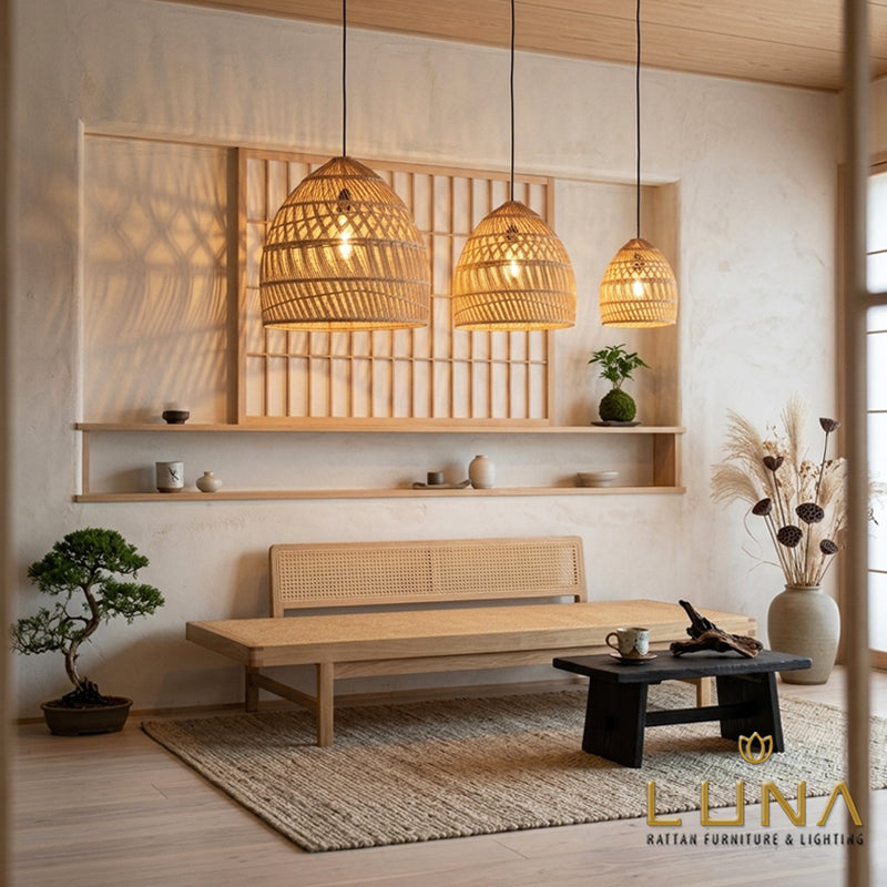 ISLEY - Rattan Pendant Lights