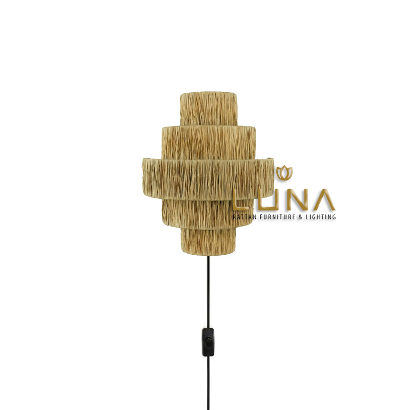 RAE -Raffia Wall Lamp