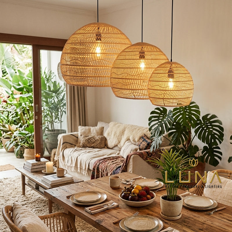 RIVER - Rattan Pendant Lamp