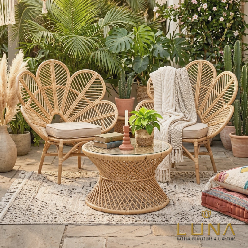 SUNFLOWER - Rattan Arm Chair