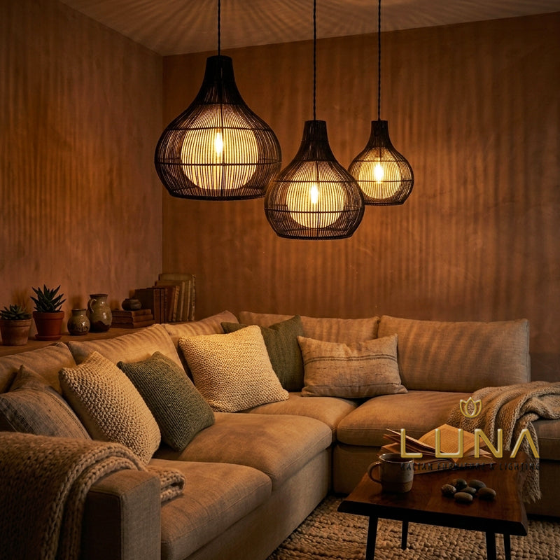SUZIE- Rattan Pendant Lights