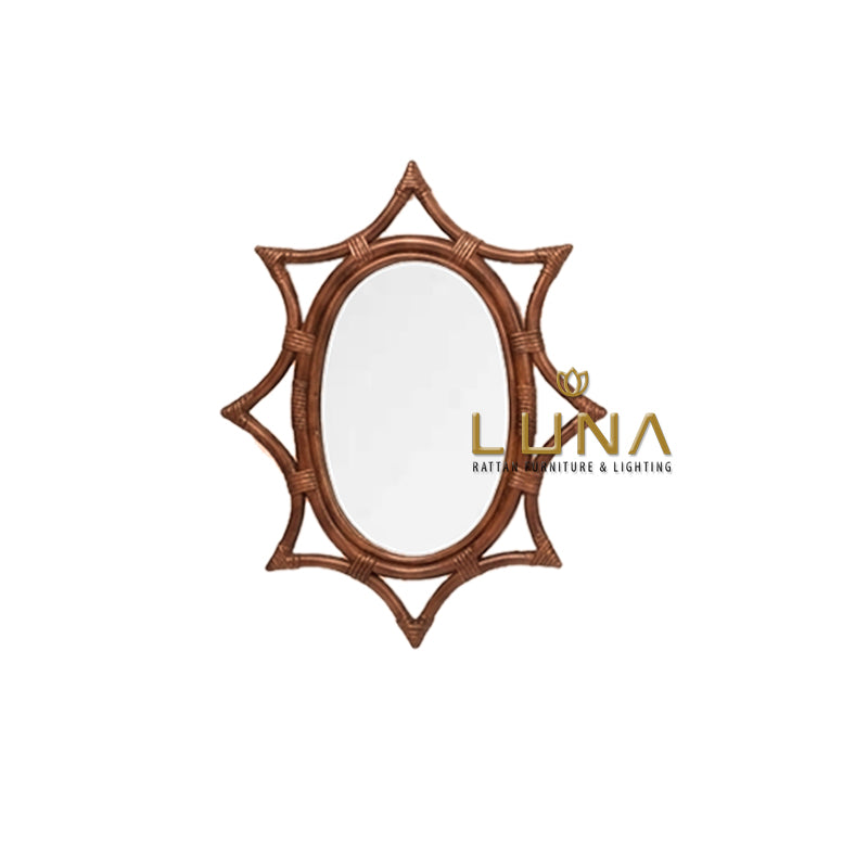 IGNACIA - Rattan Wall Mirror