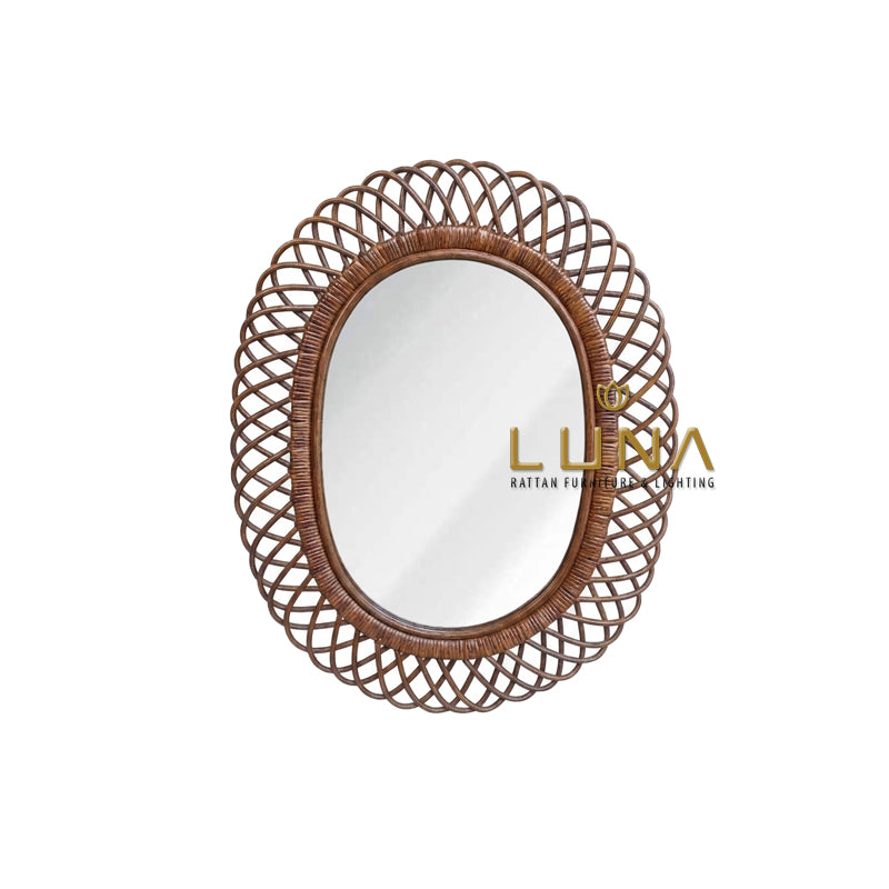IMOGEN - Rattan Wall Mirror