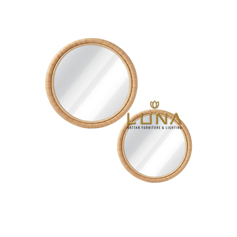 SPRING - Rattan Wall Mirror