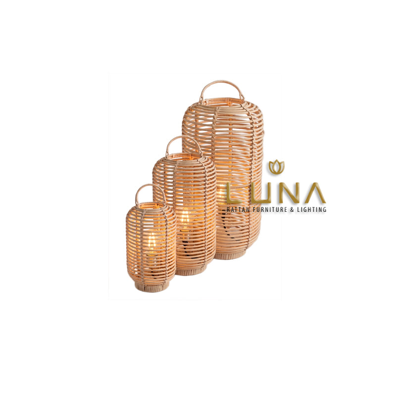 KESARI - Rattan Bedside Lamp