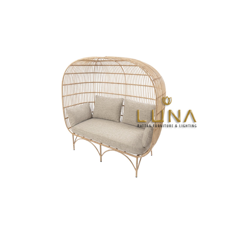 GOCHI II - Rattan 2 seater Cocoon Chair
