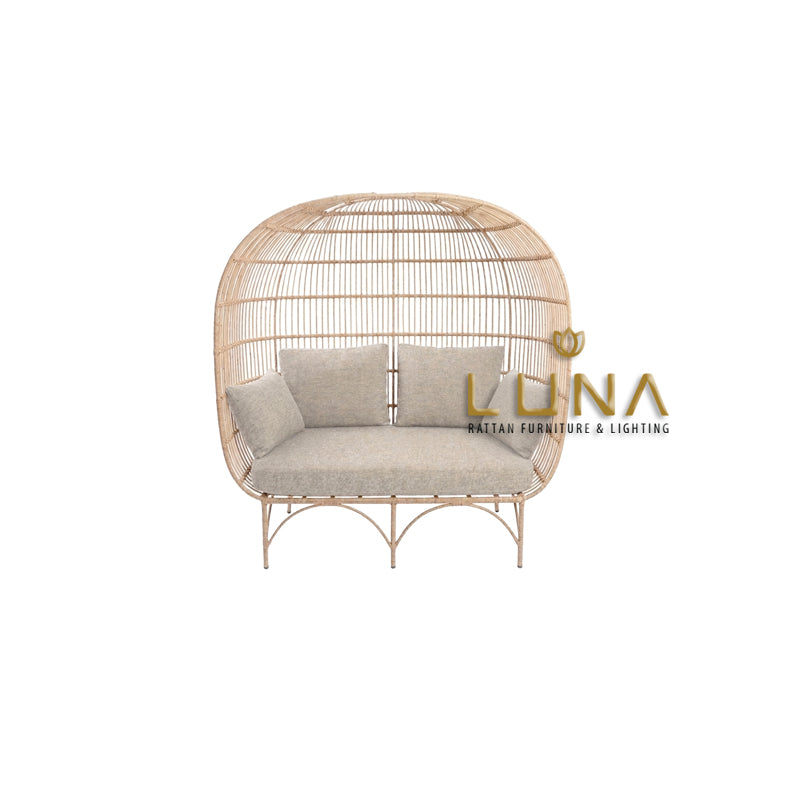 GOCHI II - Rattan 2 seater Cocoon Chair