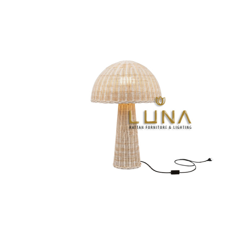 KINOKO - Rattan Bedside Lamp