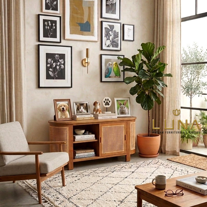 PANDA - Sideboard / Buffet / Console in Teak