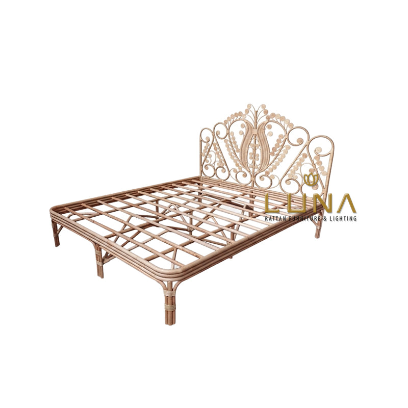 PEACOCK - Rattan Bed Frame