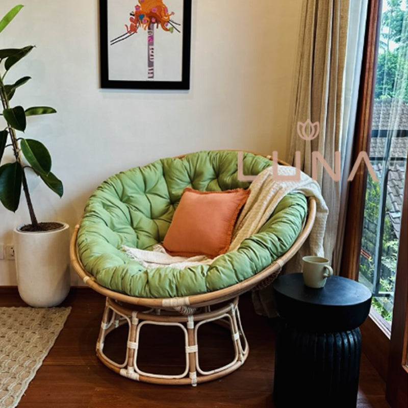 PESONA - Papasan Chairs - Round Rattan Chair