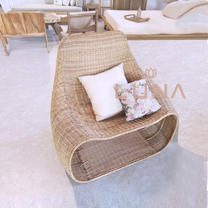 MORINE - Rattan Lounge Chair