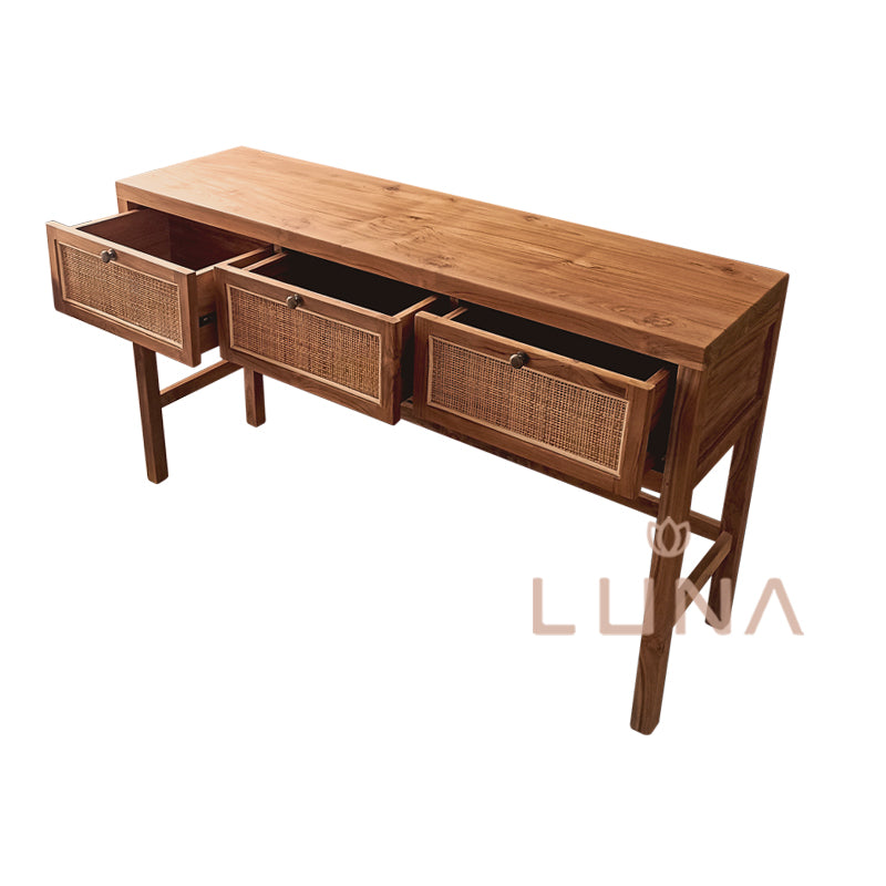REYNA - Dressing Table / Console in Teak