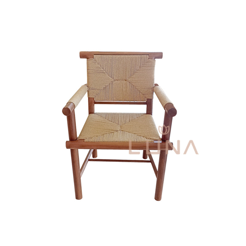SHENZHEN- Teak Wood Arm Chair
