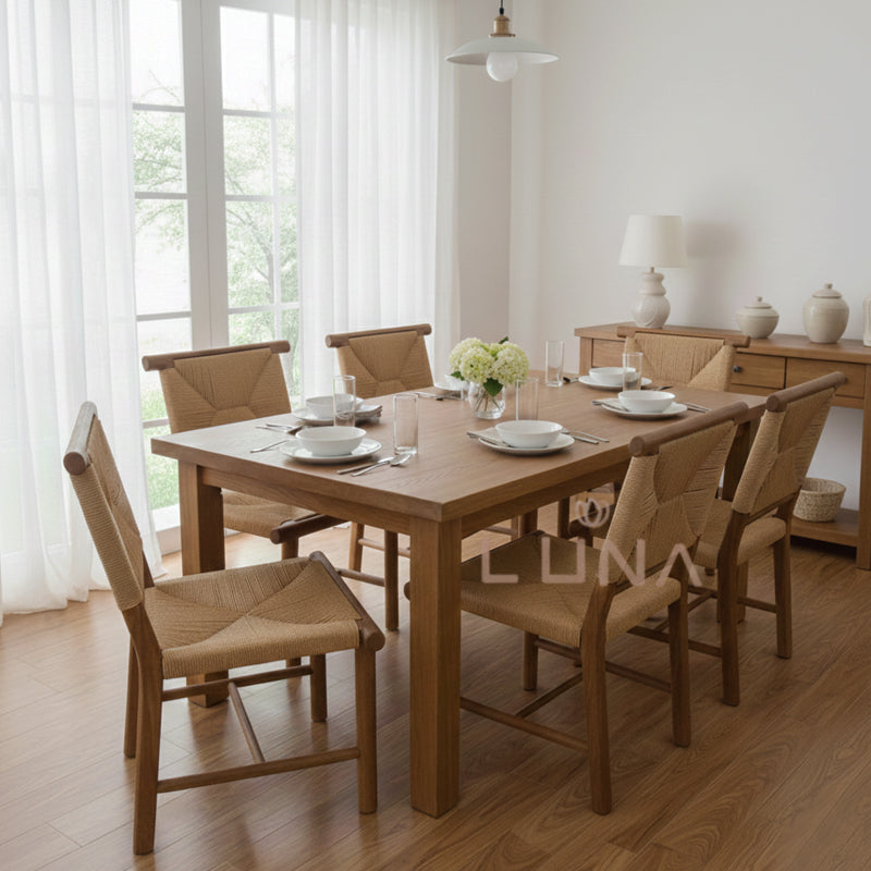 SHENZHEN II - Teak Wood Dining Chair