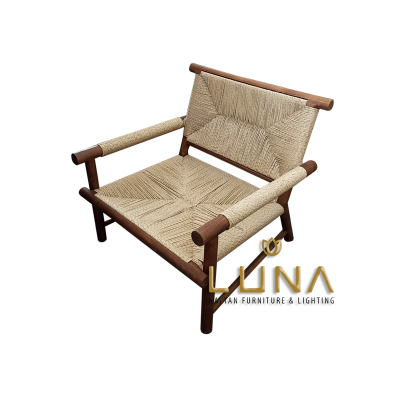 SHENZHEN- Teak Wood Lounge Chair