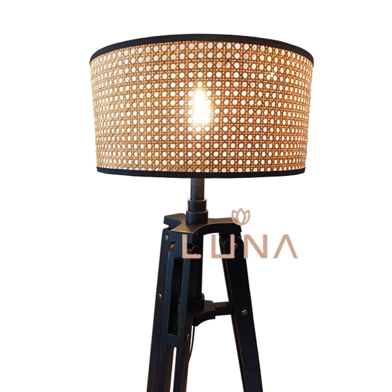 BLACK ROBOT - Floor Lamp teak wood