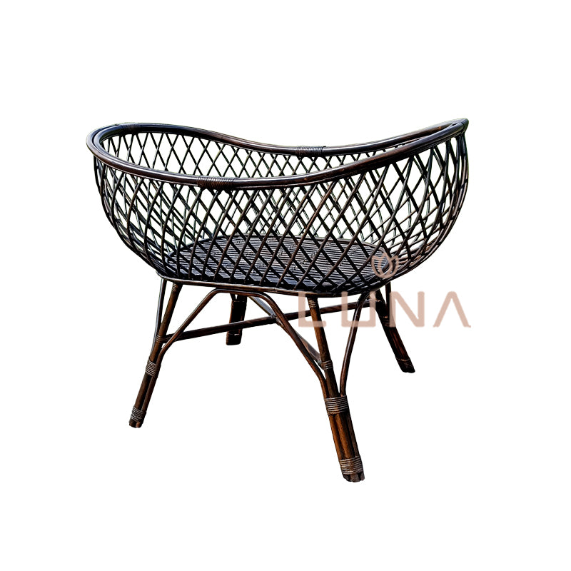 Britney Baby Crib Rattan