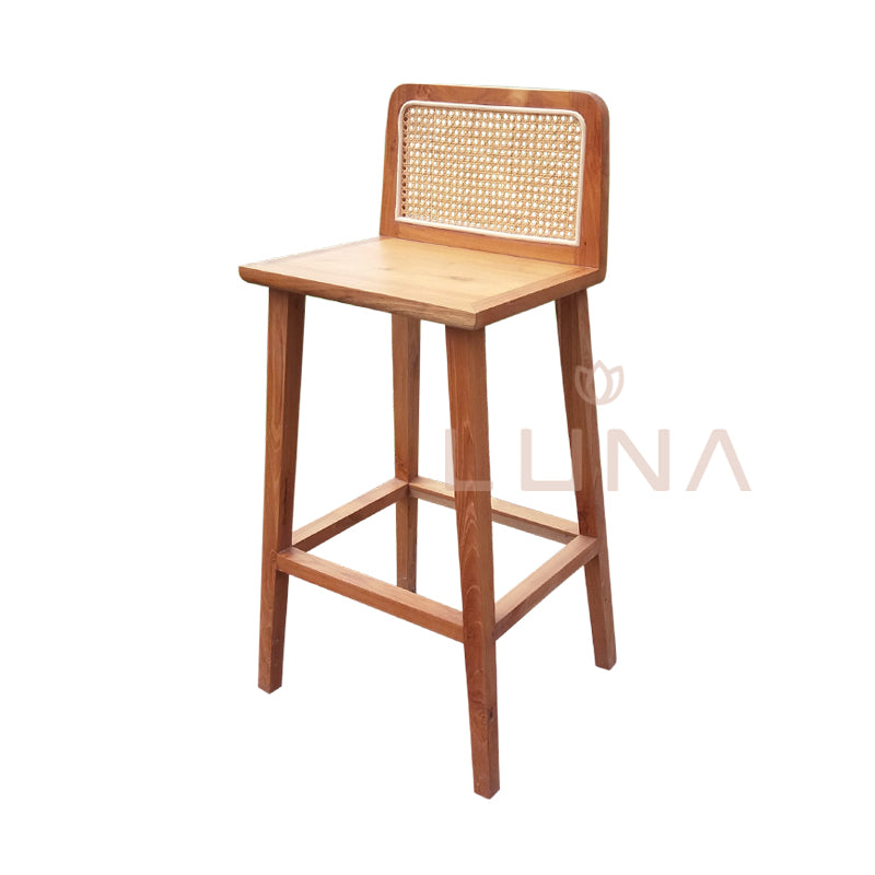 JADA - Bar Chair - Teak Wood