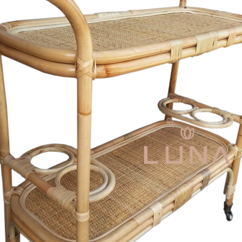 KAREENA - Rattan Trolley