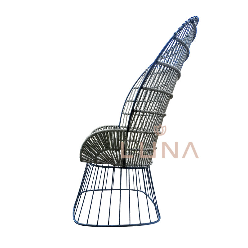 KAWAN - Steel Peacock Chair