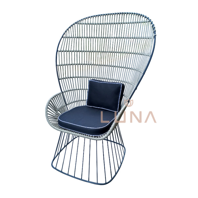 KAWAN - Steel Peacock Chair