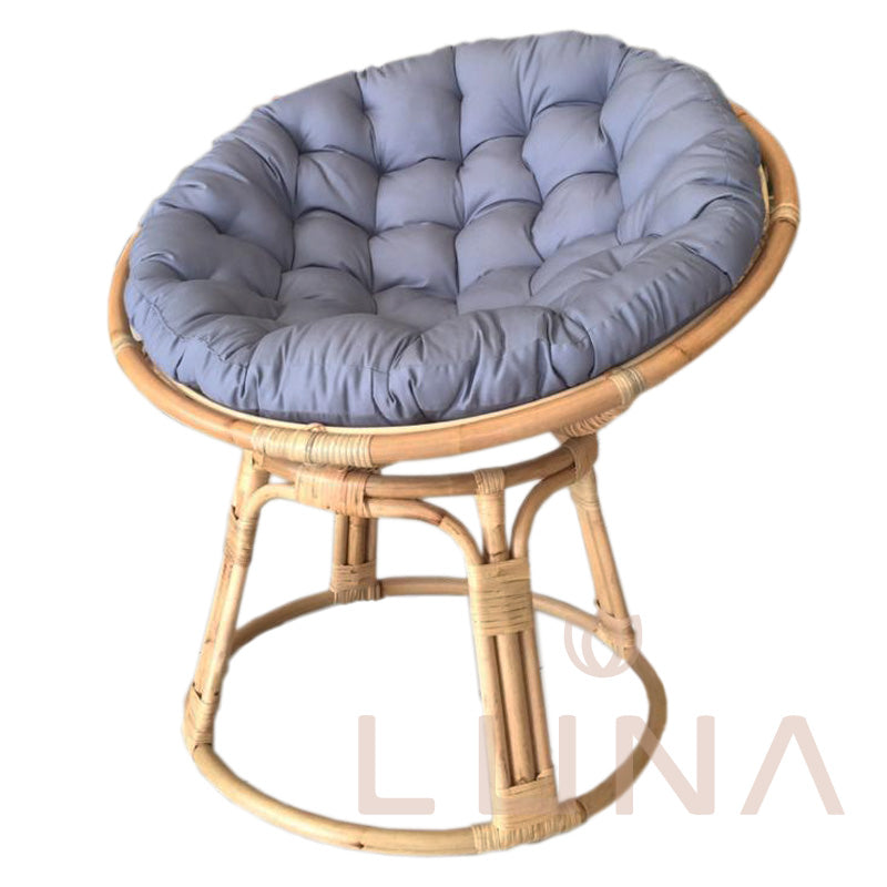 LUNA - Round Rattan Armchair