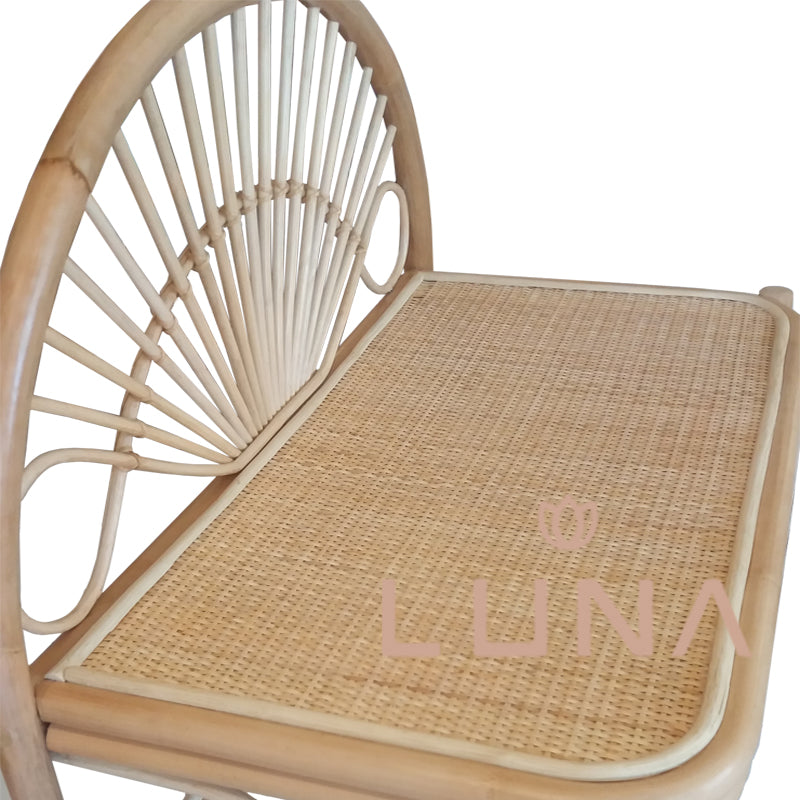 MOLLY - Rattan Standing Shelves