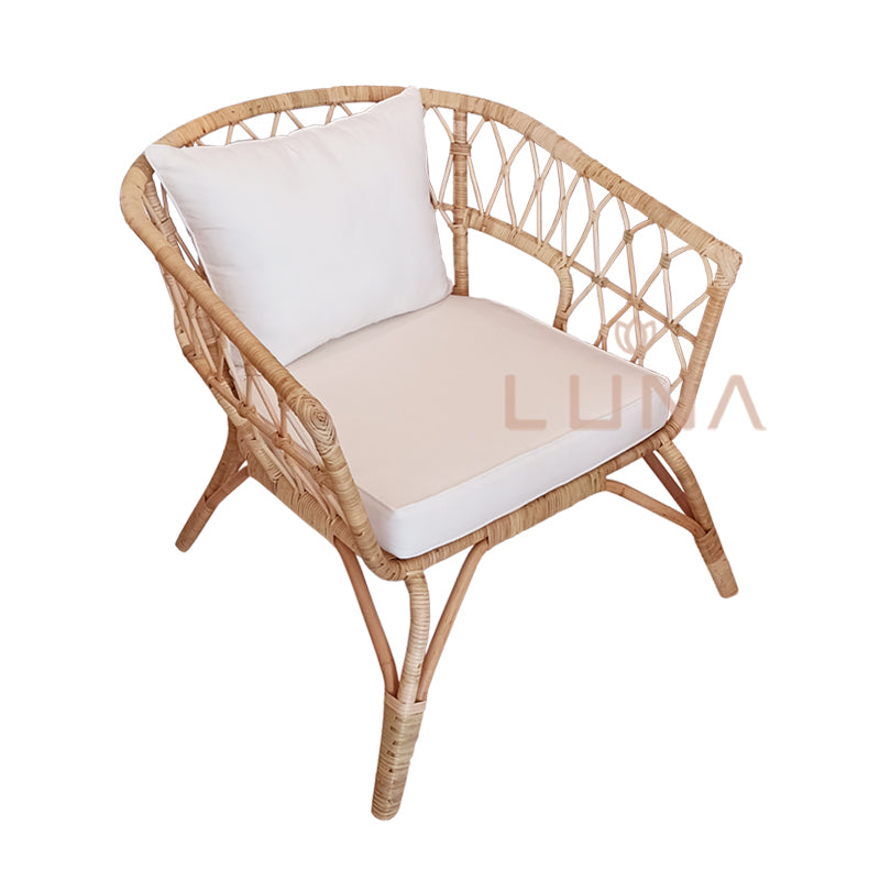 STOCKHOLM - Rattan Arm Chair