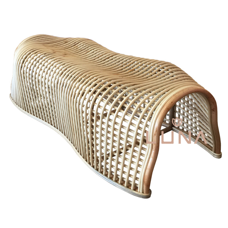 CROCODILE - Rattan Bench