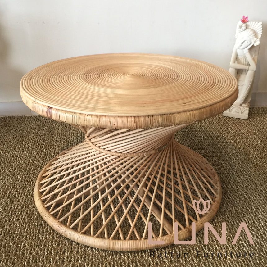PEACOCK - Rattan Living Room Coffee Table