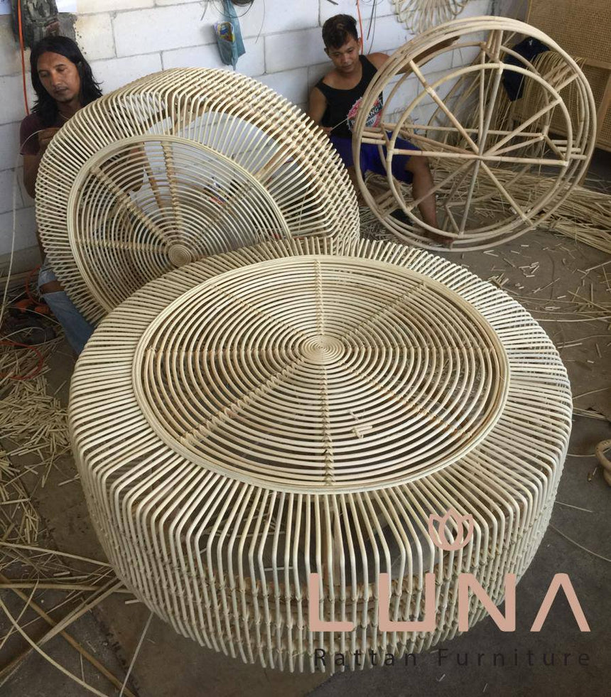 SANGKAR - Rattan Living Room Coffee Table