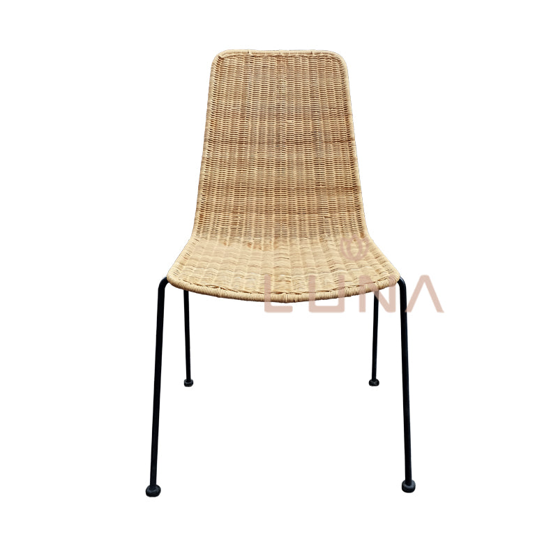 LODGE - Dining Chair Natural Fitrip Weaving