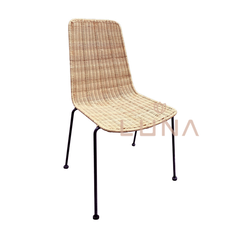LODGE - Dining Chair Natural Fitrip Weaving