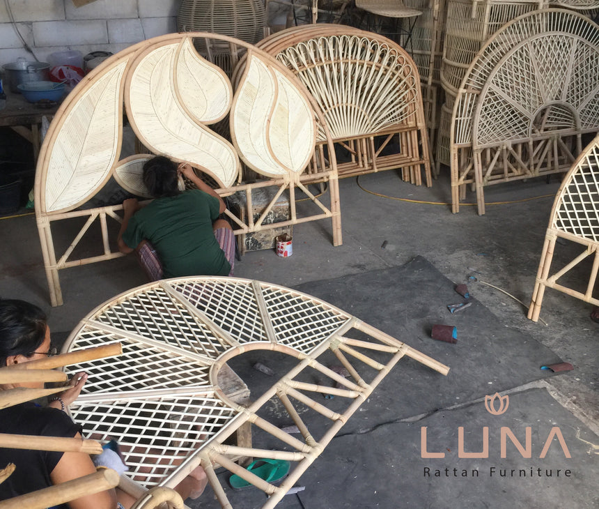 HILLS - Rattan Headboard - Bed Board