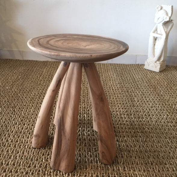 LIME - Natural Suar Wood Side Table