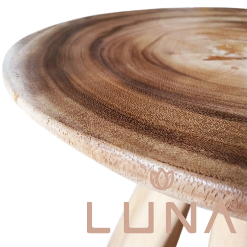 LIME - Natural Suar Wood Side Table